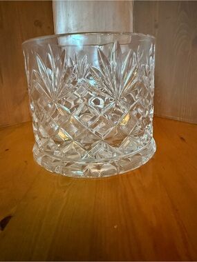 "Godinger Pineapple Collection" Heavy cut crystal ice bucket